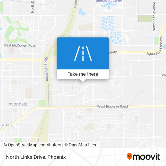 Mapa de North Links Drive