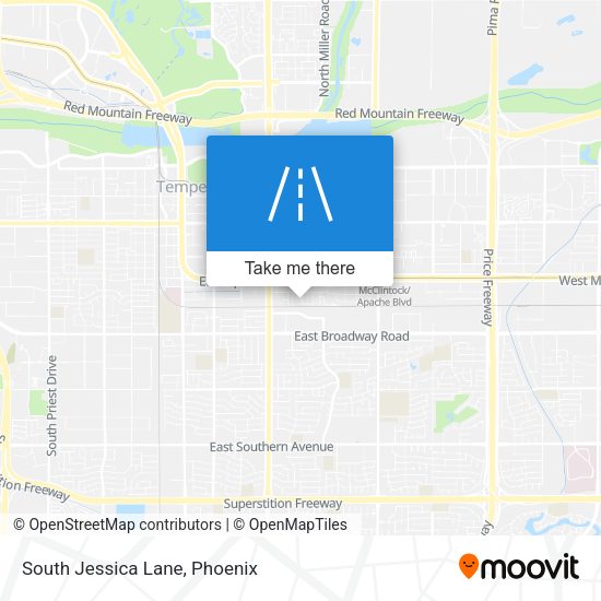 Mapa de South Jessica Lane