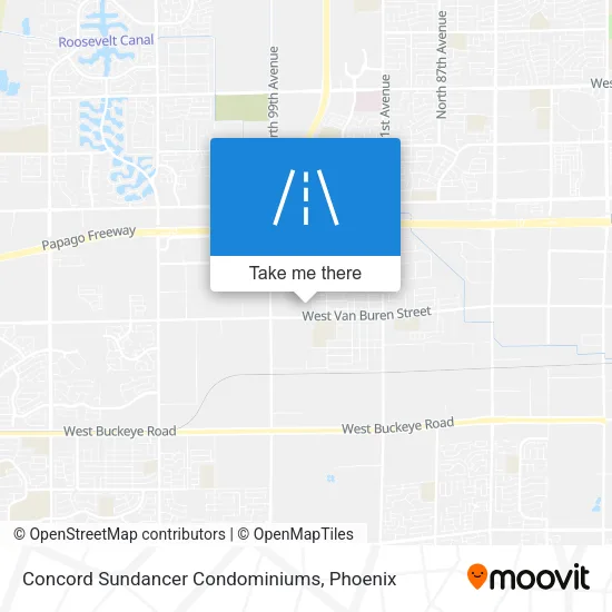 Mapa de Concord Sundancer Condominiums