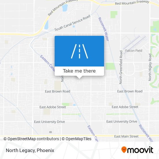 Mapa de North Legacy