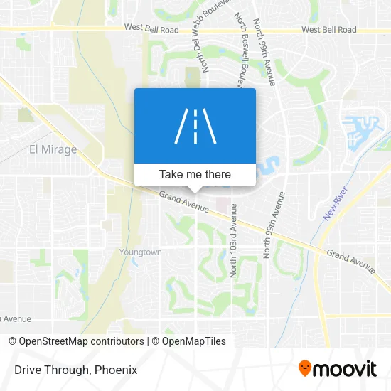 Drive Through map