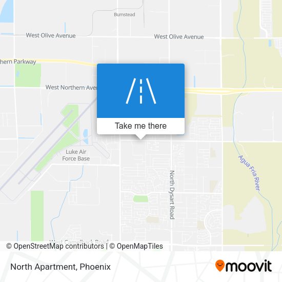 Mapa de North Apartment