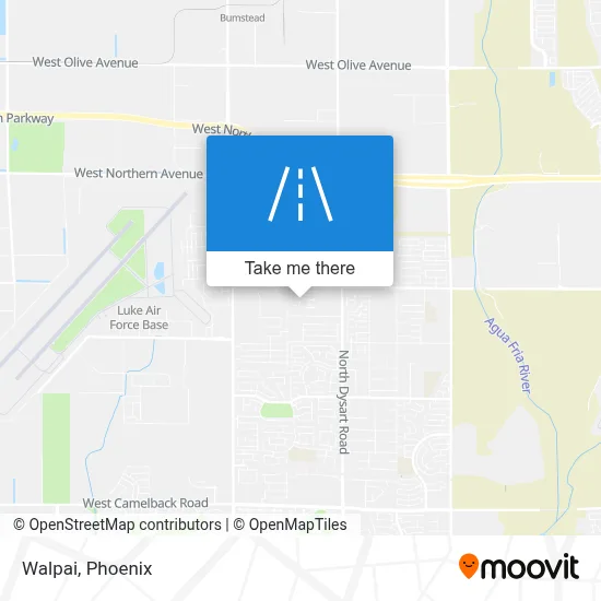 Walpai map