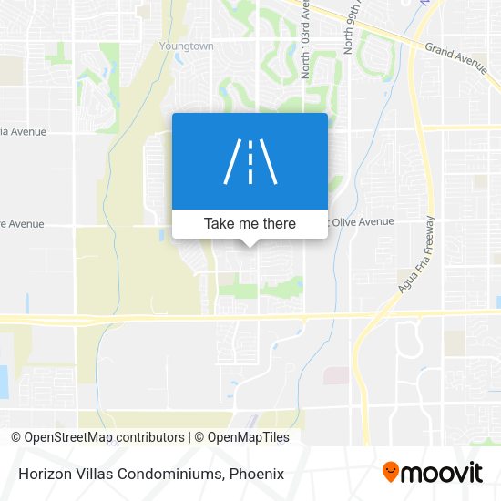 Mapa de Horizon Villas Condominiums
