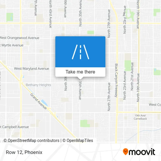Row 12 map
