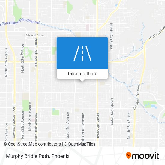 Mapa de Murphy Bridle Path