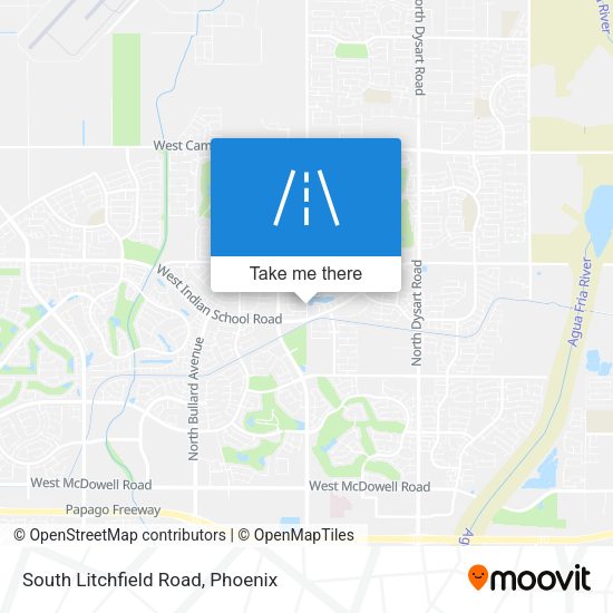 South Litchfield Road map