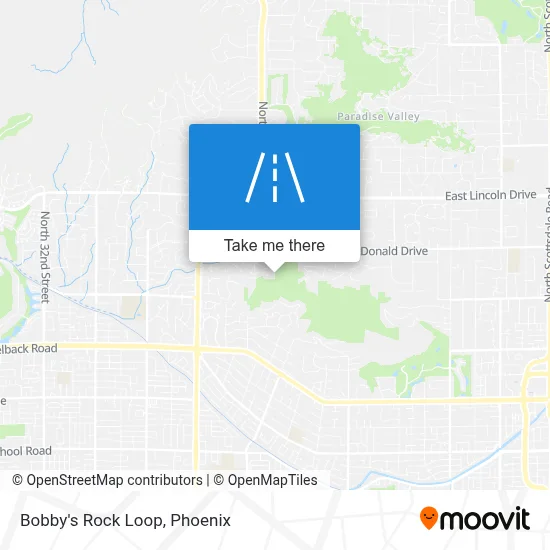 Bobby's Rock Loop map