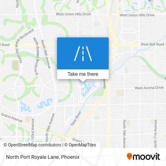 Mapa de North Port Royale Lane