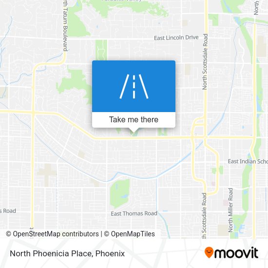 Mapa de North Phoenicia Place