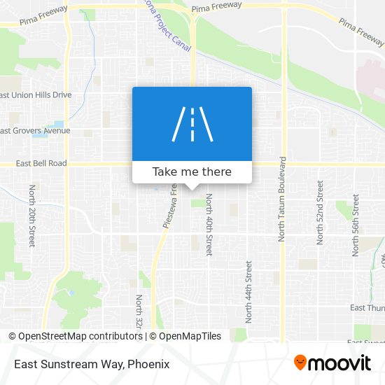 East Sunstream Way map