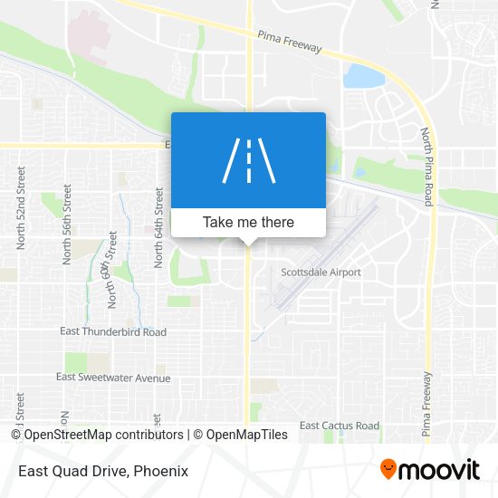 Mapa de East Quad Drive