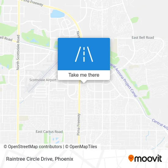 Raintree Circle Drive map
