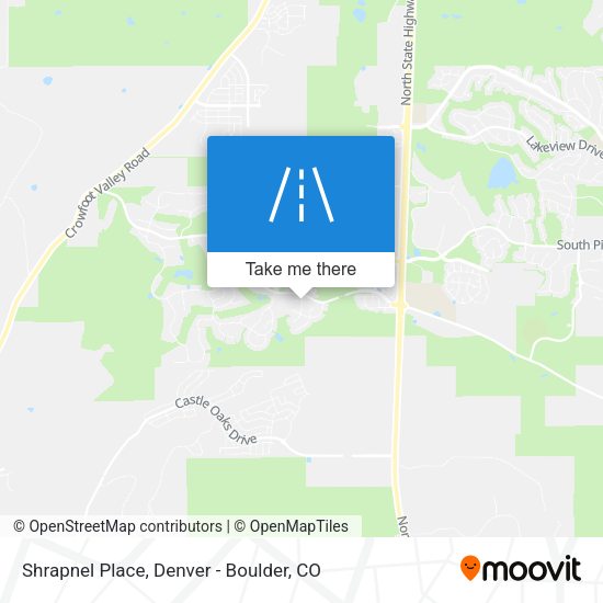 Shrapnel Place map