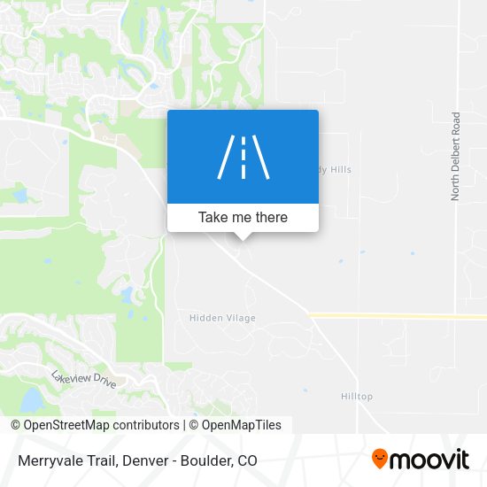 Mapa de Merryvale Trail