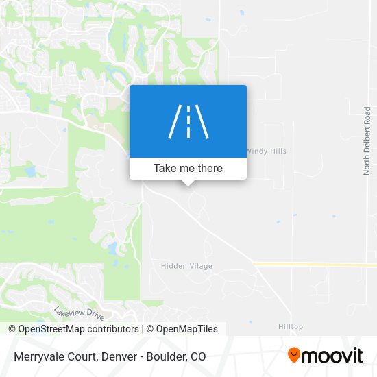 Merryvale Court map