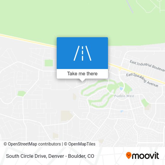 South Circle Drive map