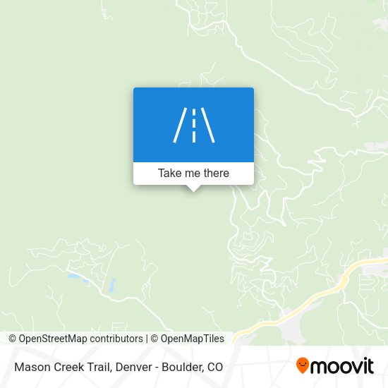 Mason Creek Trail map