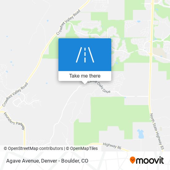 Agave Avenue map