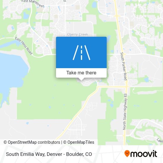 South Emilia Way map