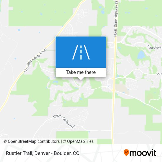 Rustler Trail map