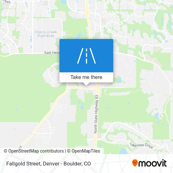 Mapa de Fallgold Street