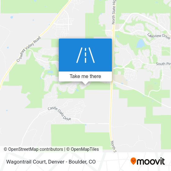 Mapa de Wagontrail Court