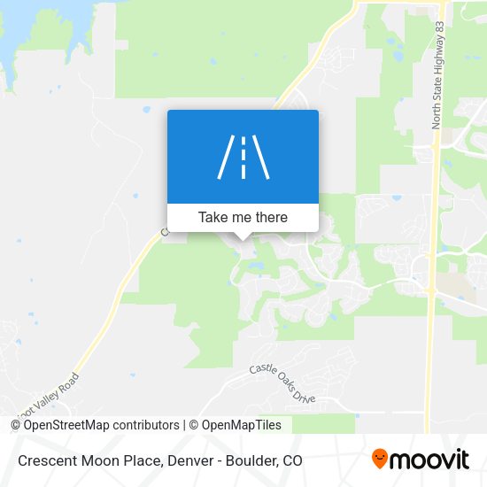 Crescent Moon Place map