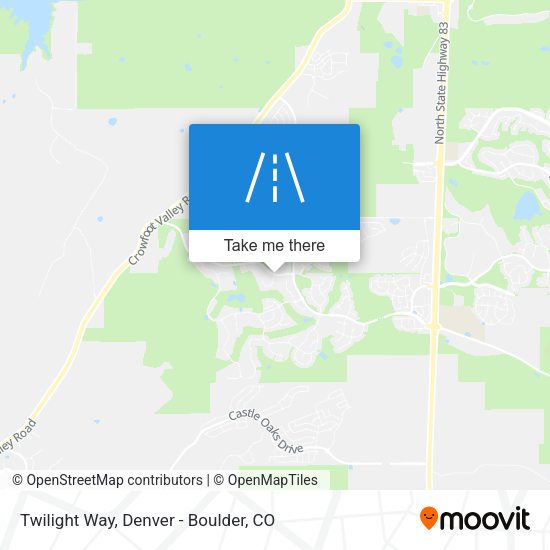 Twilight Way map