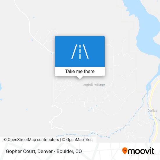 Mapa de Gopher Court