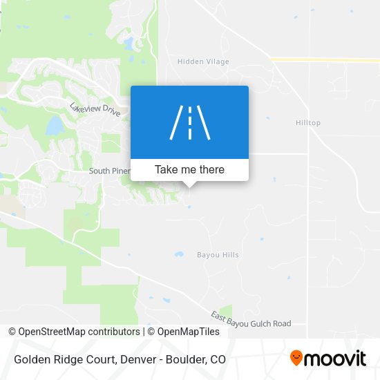 Golden Ridge Court map