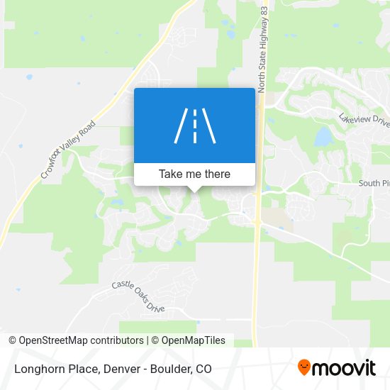 Mapa de Longhorn Place