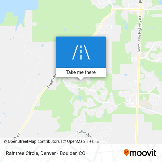 Raintree Circle map