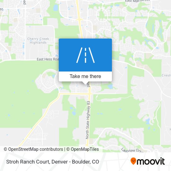 Stroh Ranch Court map