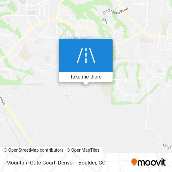 Mapa de Mountain Gate Court