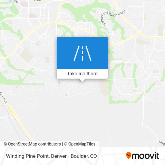 Winding Pine Point map