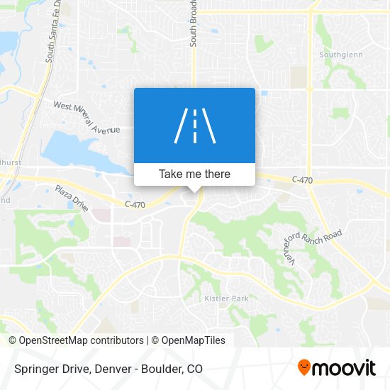Mapa de Springer Drive