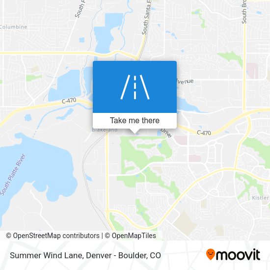 Mapa de Summer Wind Lane
