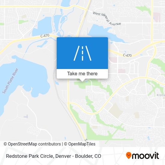 Redstone Park Circle map