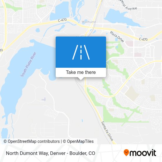 Mapa de North Dumont Way