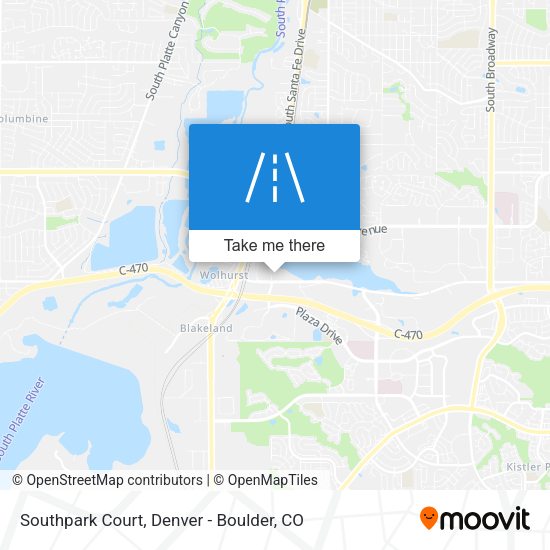 Southpark Court map