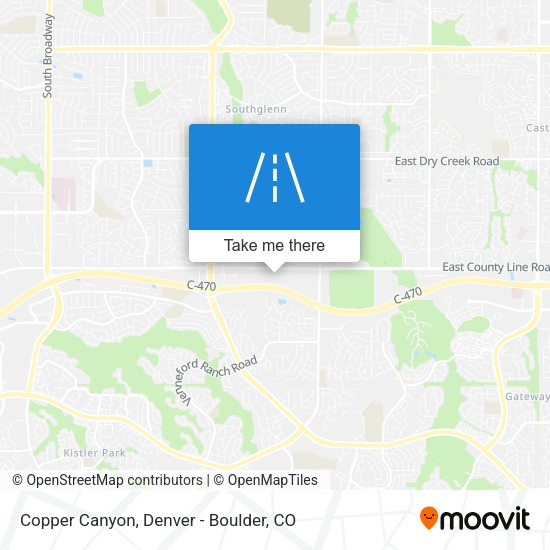 Copper Canyon map