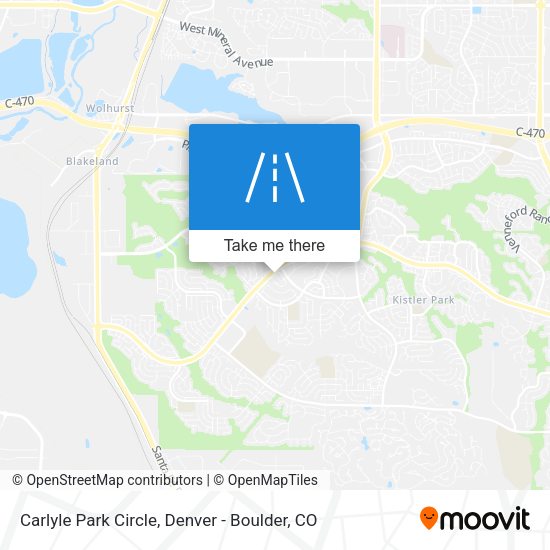 Mapa de Carlyle Park Circle