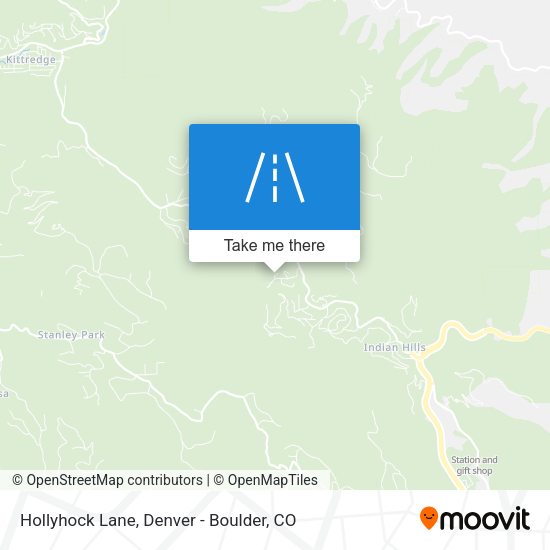 Hollyhock Lane map
