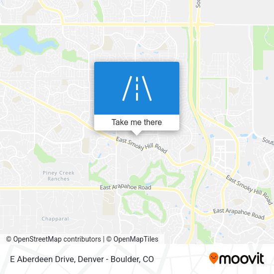 E Aberdeen Drive map
