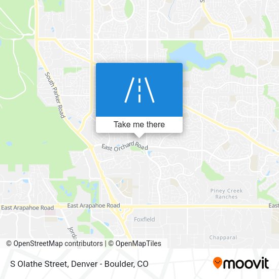 Mapa de S Olathe Street