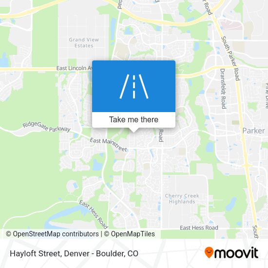 Hayloft Street map