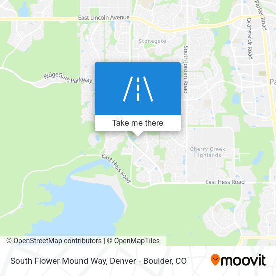 Mapa de South Flower Mound Way