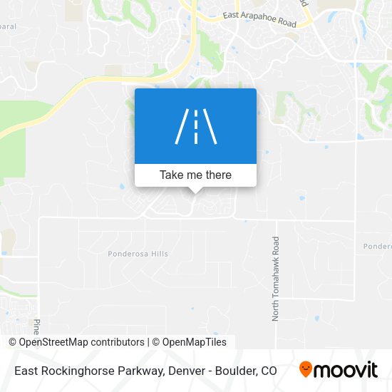 East Rockinghorse Parkway map