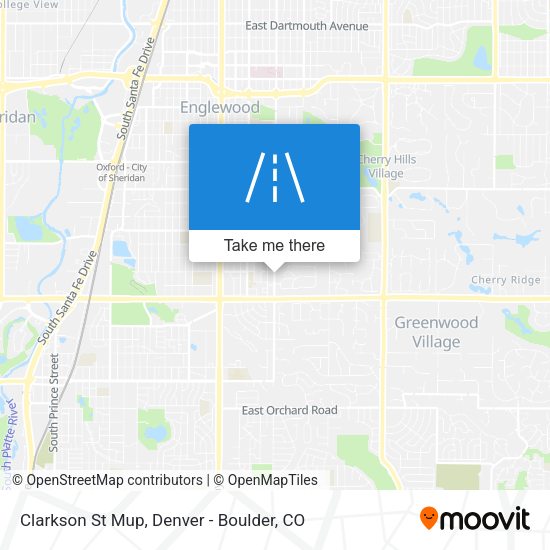 Mapa de Clarkson St Mup